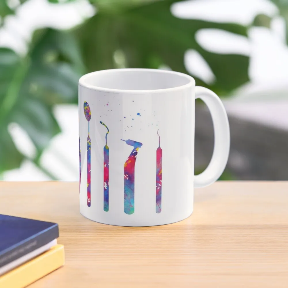 

Dentist Tools Coffee Mug Coffee Mugs Cute Mugs Custom Cup Beautiful Tea Mugs