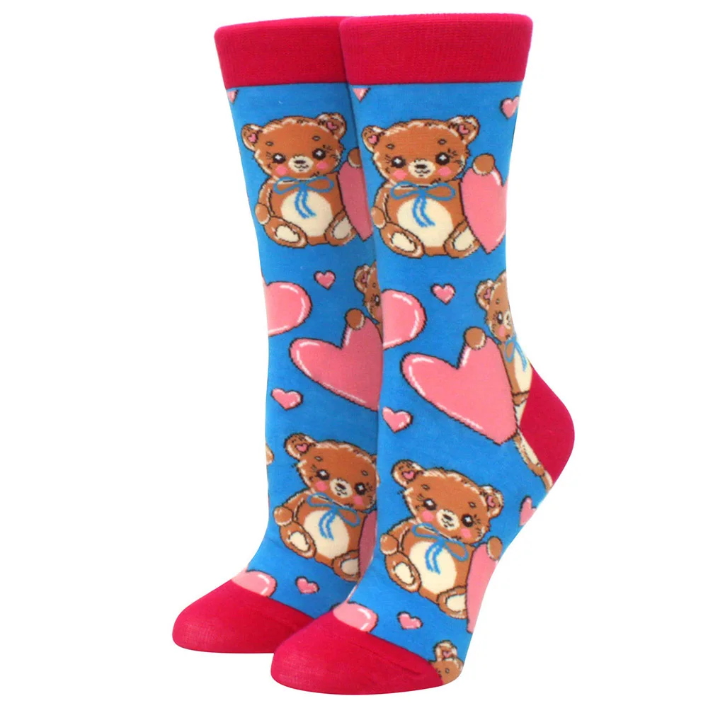 Animal Cartoon Socks New Fashion Colorful Funny Happy Casual Women Men's Socks Harajuku Cute