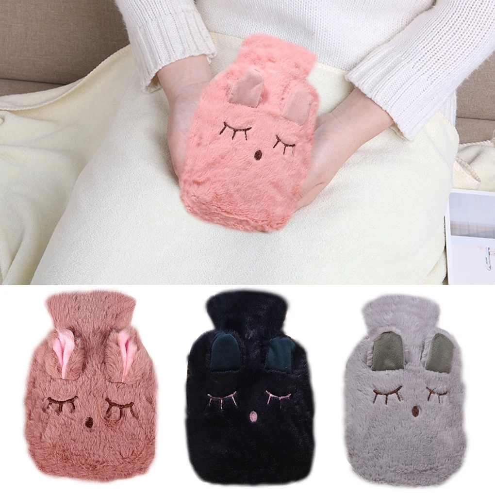Hot Water Bottle Hot Water Bottle With Cute Cartoon Plush Soft Animal