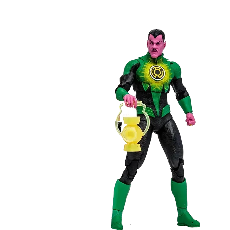 

McFarlane Toys Collectibles Hawkman Firestorm Yellow Lantern Cenitus Variant Silver Label Edition DC Multiverse 7-Inch Movable
