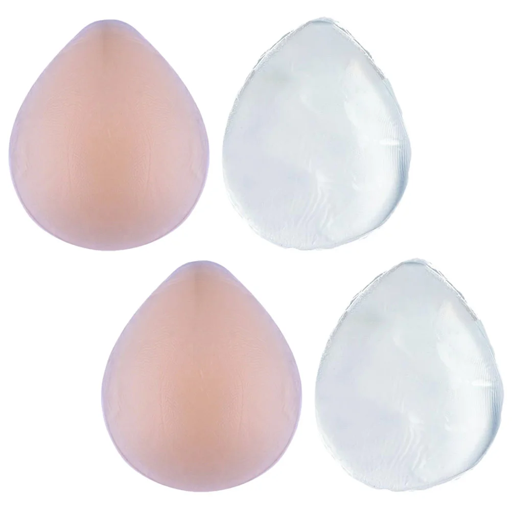 

4 Pcs Female Private Parts Protection Waterproof Stickers Swimming Pants Silica Gel