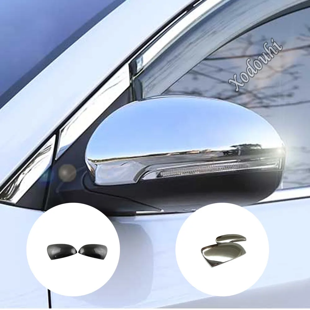 

Автомобильный Стайлинг, накладка на заднее зеркало заднего вида, боковая дверная накладка, отделка рамы, часть 2 шт. для Hyundai Tucson 2019 2020 2021 2022