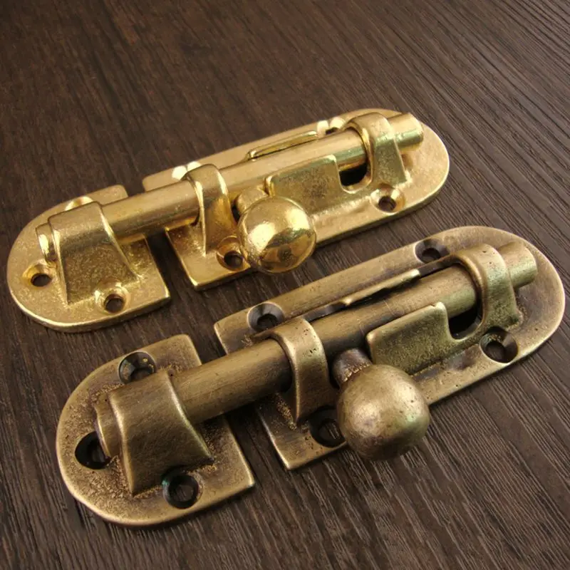 Serratura A Gancio Retrò Per Cassetti E Armadi Fascino Vintage E - Foto 2