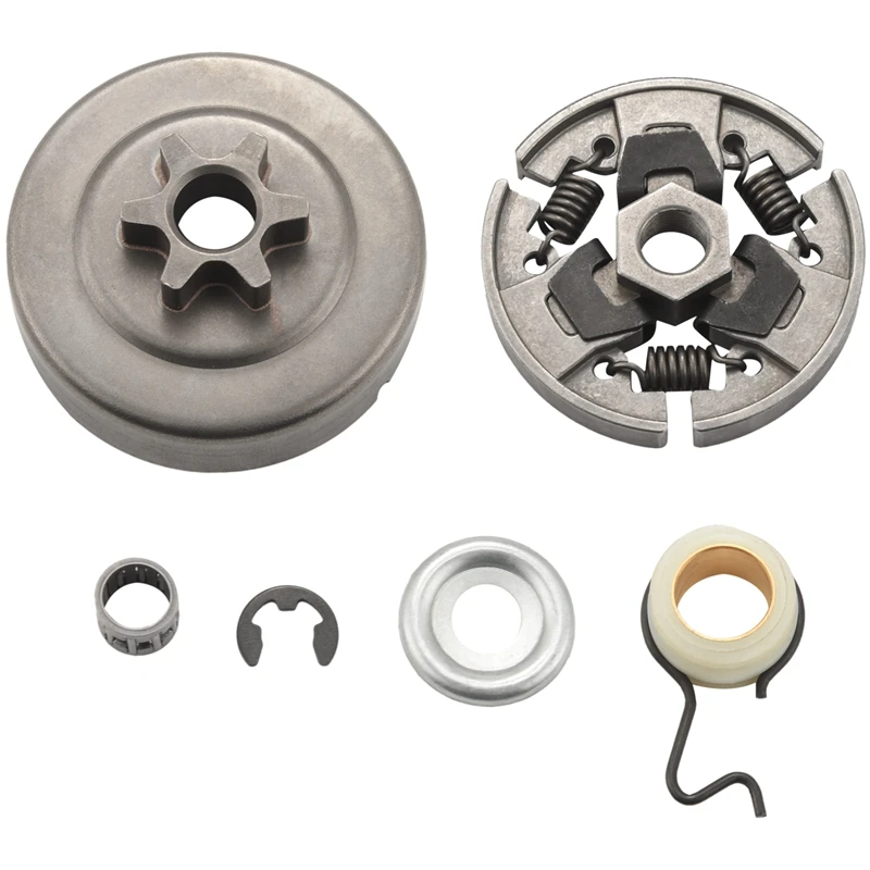 스프로킷 클러치, 3/8 인치, Stihl 017 018 021 023 025 Ms170 Ms180 Ms210 Ms230 Ms250 전기톱, 와셔 E-클립 키트, 112 교체