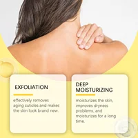 Gommage exfoliant au curcuma et au citron, débouchage des Pores, améliore la rugosité de la peau, renforce la barrière cutanée, soulage la sécheresse, gommage propre du corps 3