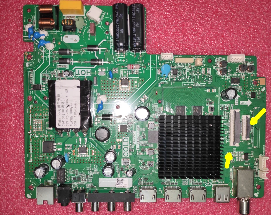 

TPD.T950.PB781 3AM950C1 1G+8G WiFi Network three in one motherboard tested well