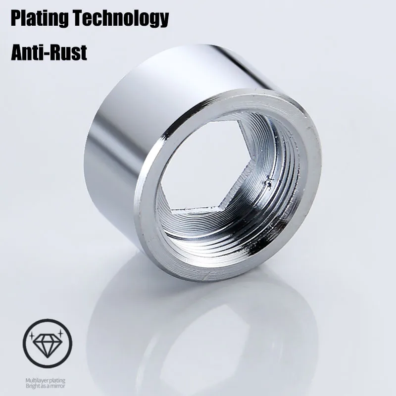 Description Picture 6 of itemF24 Transfer To 16 18 19 20 22 24 1/2'' Female x Female Screw Faucet Adapter Kitchen Bathroom Aerator Brass Joint Tape Connector
