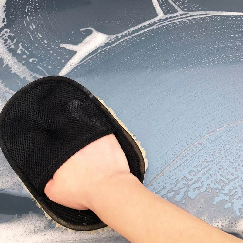 Car Washing Wool Glove 4