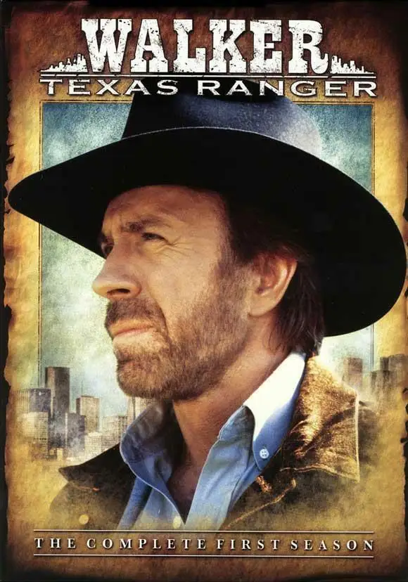 

WALKER, TEXAS RANGER Movie Print Art Canvas Poster For Living Room Decor Home Wall Picture