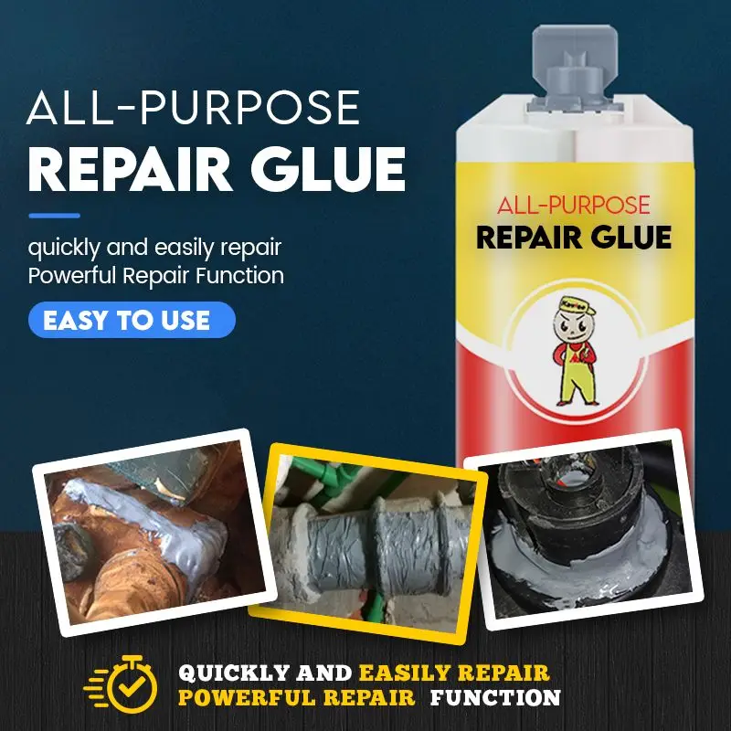 

100g All-purpose Repair Glue Industrial Repair Paste Heat Resistance Cold Weld Metal Repair Permanent Metal Repair Paste Set