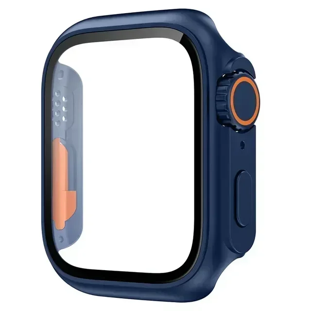 Premium Tempered Glass and Protective Bumper Case