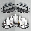1PCS Non Perforated Bathroom, Bathroom, Triangle Shelf, Wall Mounted Toilet, Bathroom, Washbasin, Storage of Wall Supplies 3