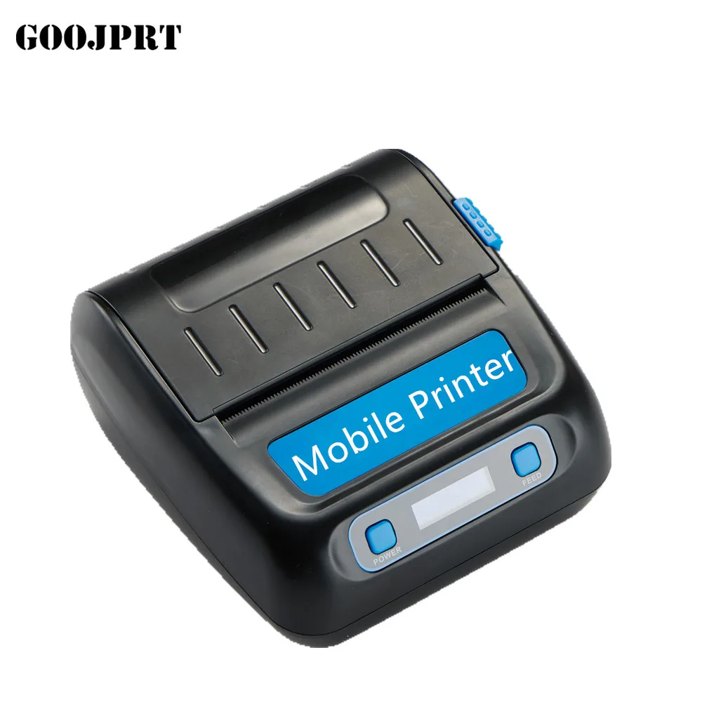 직접 감열 라벨 프린터 GOOJPRT PT-805 80mm 블루투스 휴대용 프린터 컬러 스타일 모바일 인터페이스 포함 가격