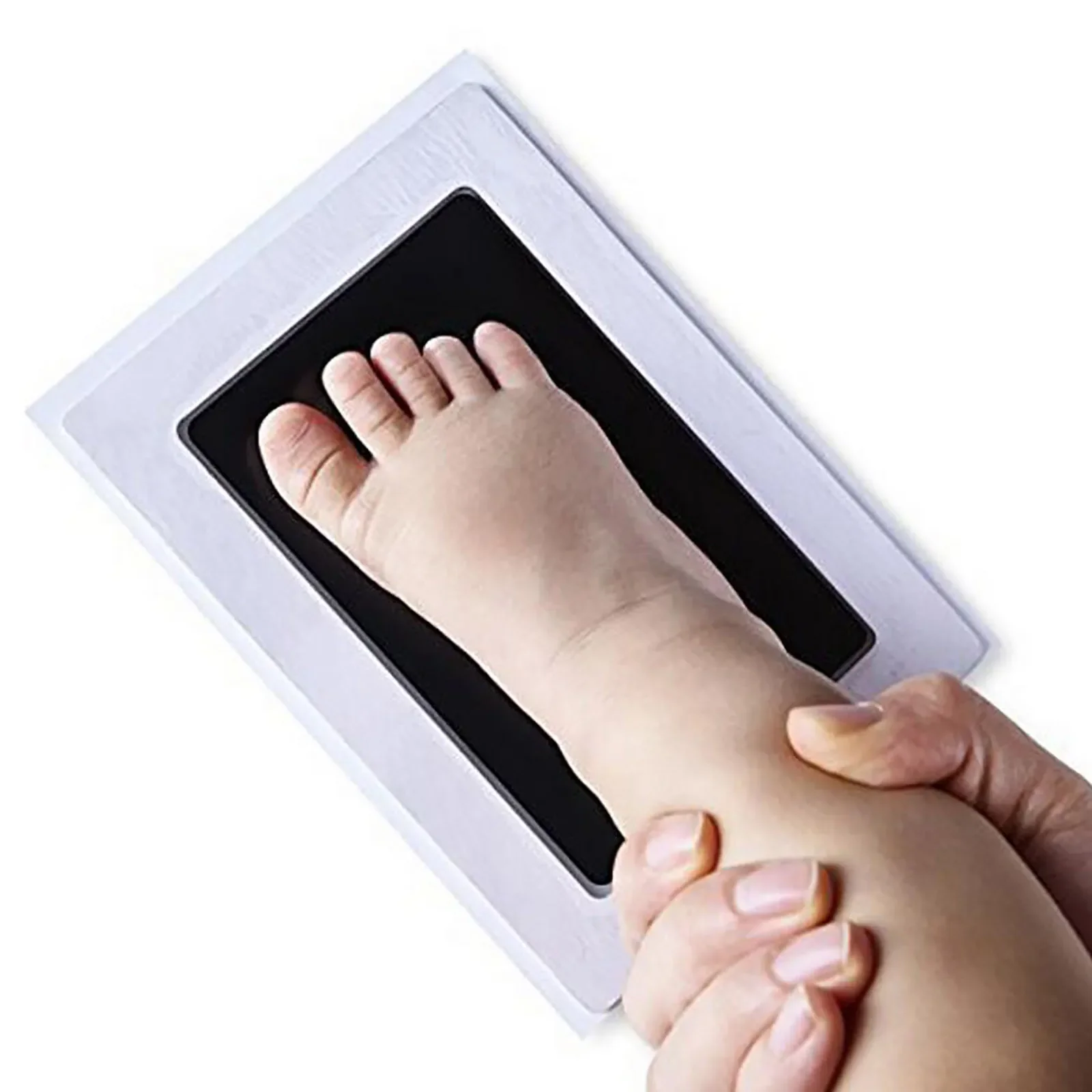Newborn Baby DIY Hand And Footprint Kit Ink Pads Photo Frame Handprint Toddlers Souvenir Accessories Safe Clean Baby Shower Gift