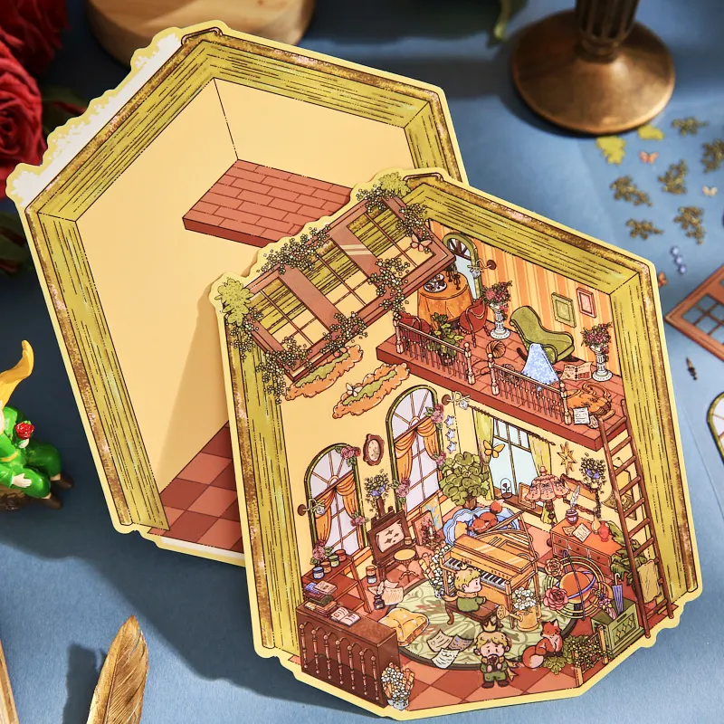 Kawaii كبيرة الحجم ستار دريم برينس موضوع المقصورة...