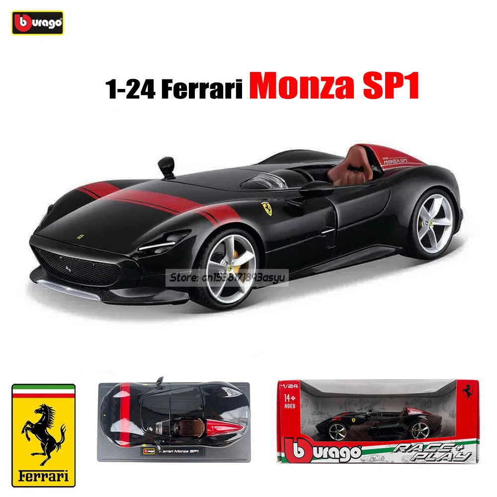 Bburago 1:24 Ferrari Alloy Diecast Toy Car Collection Gift