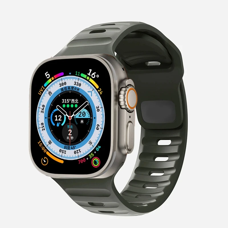 Premium Silicone Sport Band for Smartwatch - Durable and Comfortable Strap for Active Lifestyles