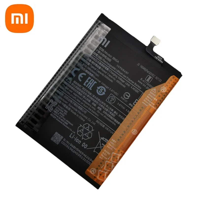 2024 Years 100% Original New High Quality BN5A 5000mAh For POCO Mi3 Pro Mi 3 Pro Battery Batteries Bateria Batterij+ Free Tool