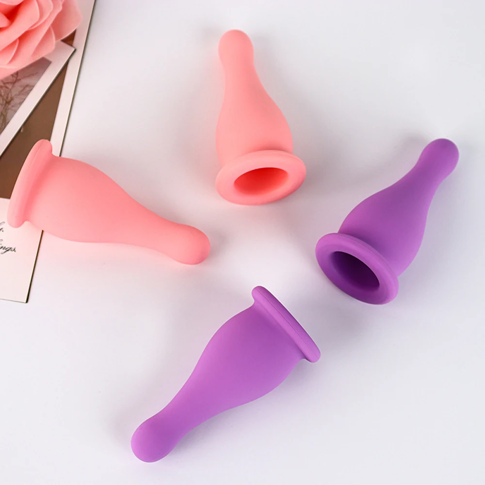 Silicone Vacuum Cupping Massage Jars Anti Cellulite Massage Facial Suction Cups Face Neck Lift Skin Scraping Guasha Anti Wrinkle 5