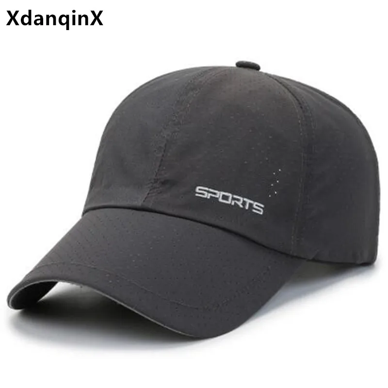 

Summer Ultra-thin Breathable Baseball Caps For Men Women Sun Protection Mesh Cap Adjustable Size Casual Sports Hat Snapback Cap