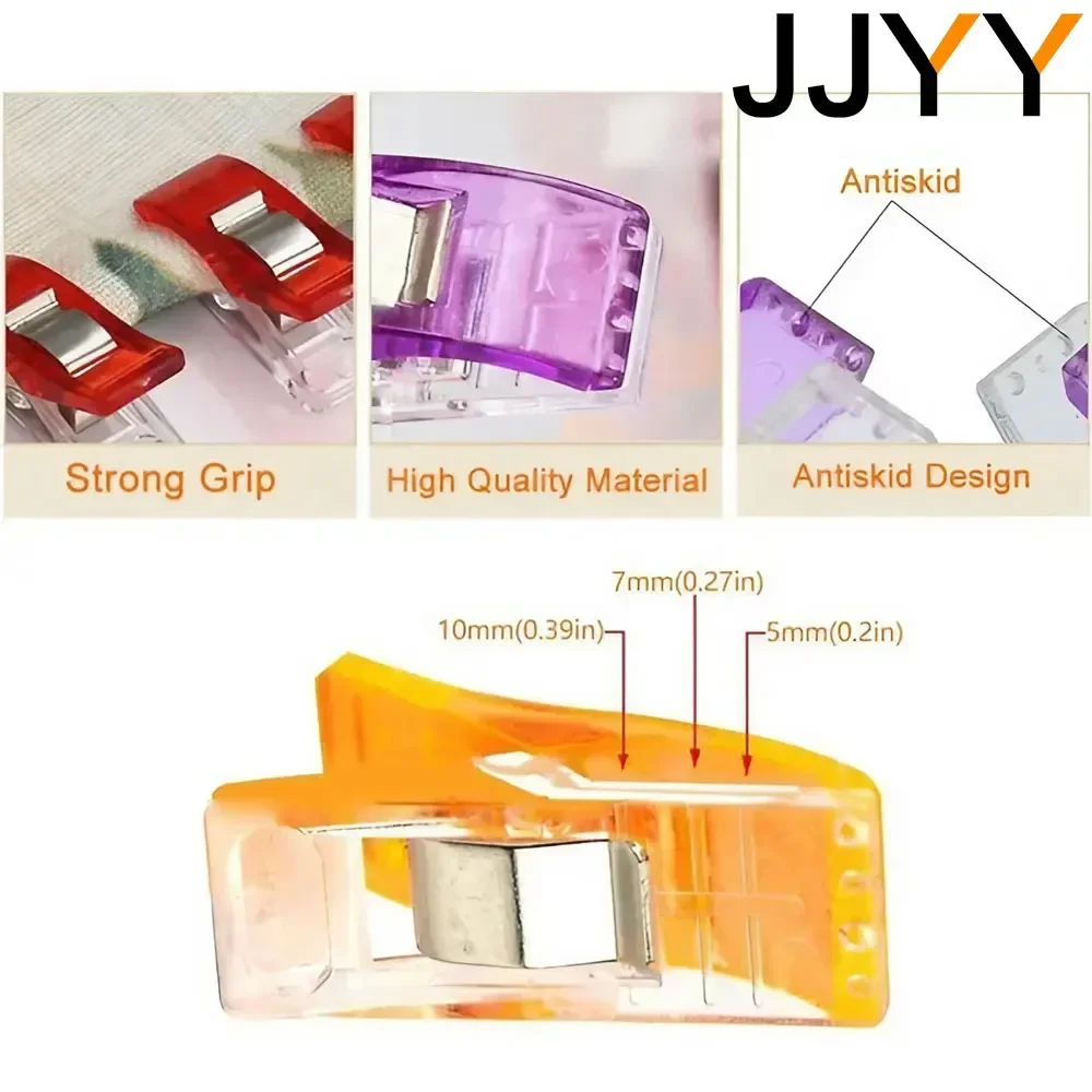 Multicolor Sewing Clips 10 20 50 PCS Ideal for Quilting Sewing Crocheting Crafting Knitting Securely Hold Fabrics