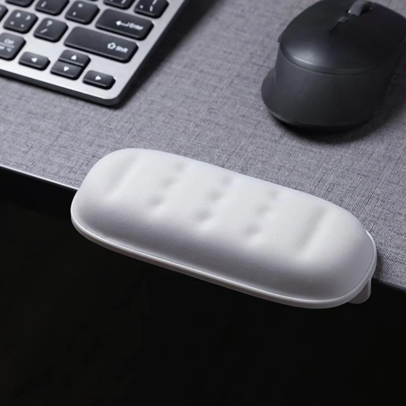 

2pcs Self-Adhesive Wris Rest Pad For Desk Edge Ergonomic Soft Wrist Support Adjustable For Office Games PC