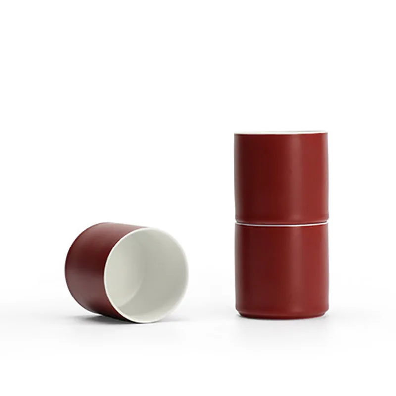 Ceramic Red Wedding Teapot, Porcelain Chinese Style, Double Happiness Tea Pot, Cup Set, Luxury Souvenir Gift for Bride and Groom