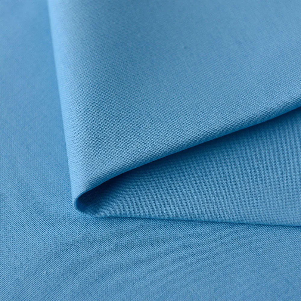 Raw Cloth Cotton Linen Solid Breathable Fabrics For Needlework Embroidered Cross Stich DIY Clothing Dress Pants Sewing Supplies