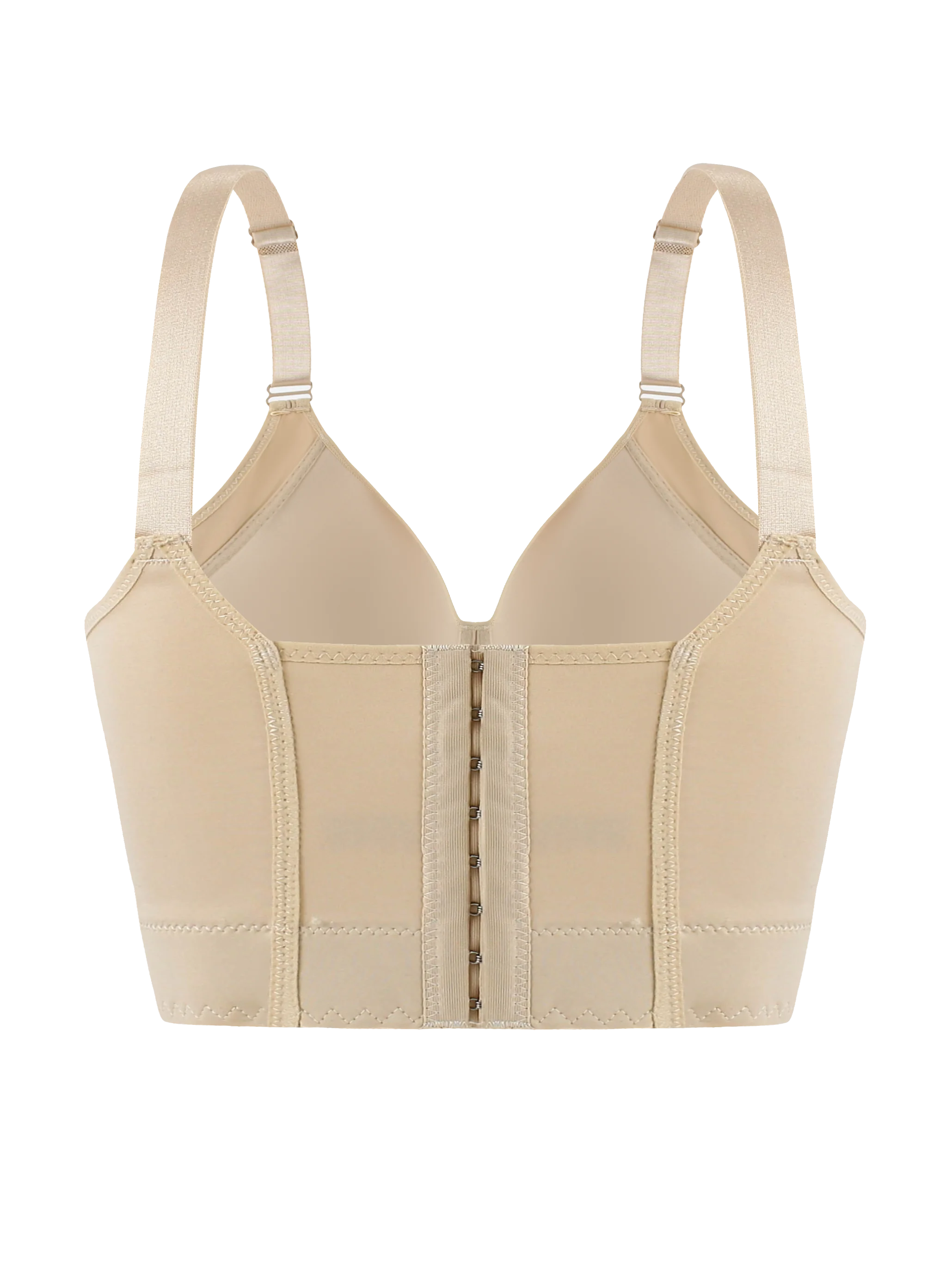 Western sizes of underwear with steel rims, gathered together to prevent sagging, sporty and beautiful back, deep V-bra 2