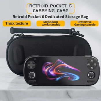 Accessori da gioco originali RP6, custodia protettiva per dispositivo portatile RP5, borsa portaoggetti con cordino, borsa morbida per Retroid Pocket 6