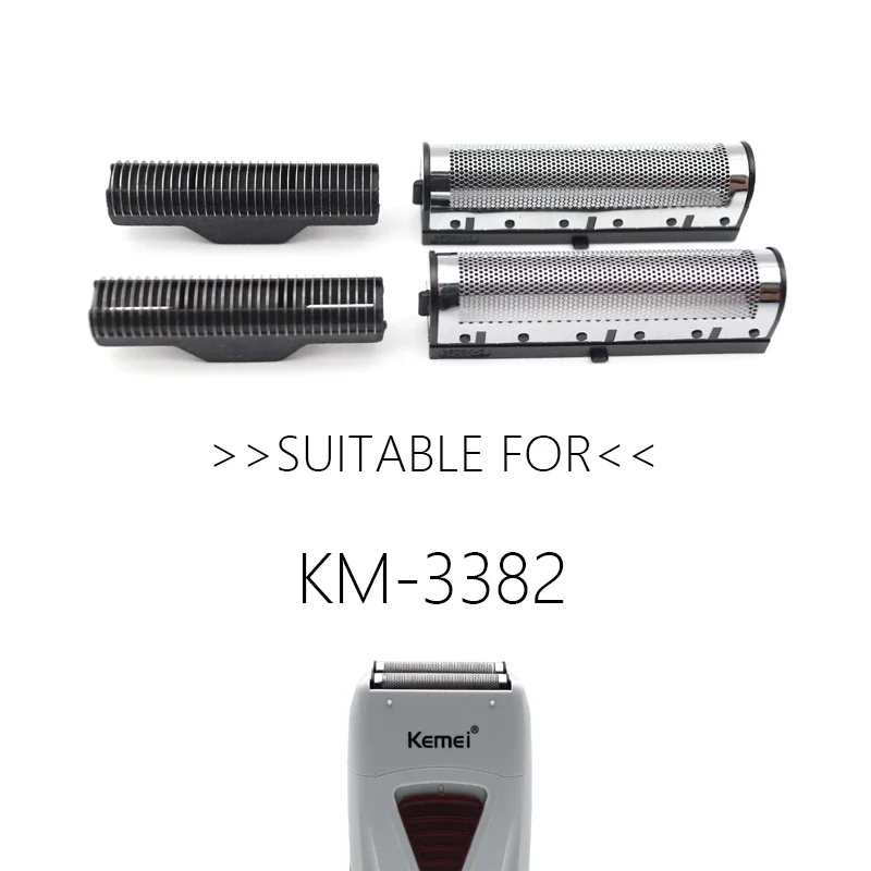 Replacement Blade Original Professional Blades Set Hair Trimmer Clipper Barber Cutting Shaving Accessories for Kemei KM-3382 6