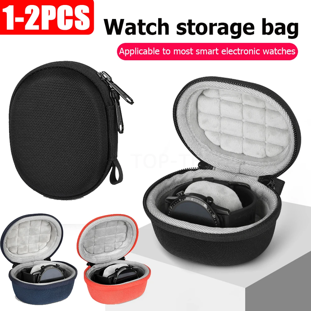 Deluxe EVA Plush Waterproof Watch Storage and Travel Case