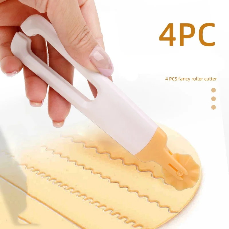 Dumplings Biscuit Roller Cookie Round Rolling Cutting Blade Dough Circle Cutter Gift Dining Bar Supplies Baking Pastry Tools baking tool,baking accessories,dough cutter,cookie cutters,dumpling maker