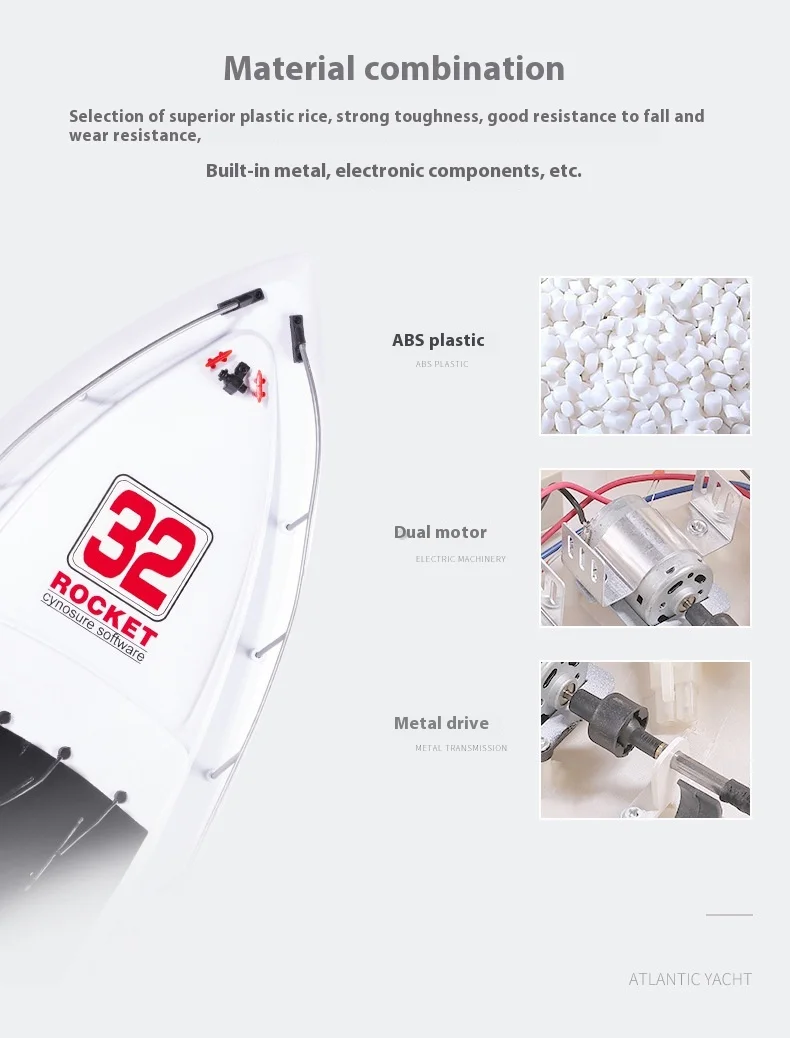 S50e4dddbab4d4e0db5300b504b27fe72I Henglong 2.4G 라디콘 보트 고속 낚시 & 둥지 만들기 어린이 장난감