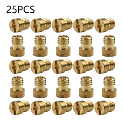 25 Pcs Main Jet 55-115 M5 5mm For Dellorto Carburetor Vergaser SHA SHBC SHB Carburetor Main Nozzle Accessories