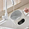2.0L Portable Electric Cooking Pot Household Multicooker Hotpot Rice Cooker Non-stick Frying Pan Travel Electric Skillet 220V 5