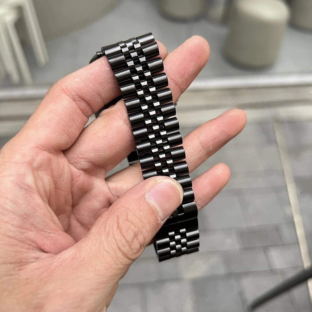 Premium Stainless Steel Metal Strap Bracelet