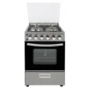 Gas Stove With Oven, Upright Connected, 6-6, 4-burner Multifunctional Integrated Oven 6