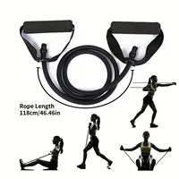 Resistance Band Set with Handles – 3 Levels of Strength for Home Gym, Yoga & Rehab, Full Body Workout Kit - Image 5