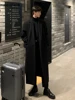 Mauroicardi Autumn Winter Long Casual Brown Black Soft Thick Warm Woolen Coat Men Sashes Luxury Designer Plus Size Overcoat 5XL 4