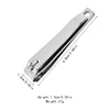 Nail Clipper, Premium Sharp Sturdy Stainless Steel Fingernail And Toenail Clipper Cutters, Perfect Nail Clippers For Men & Women 5