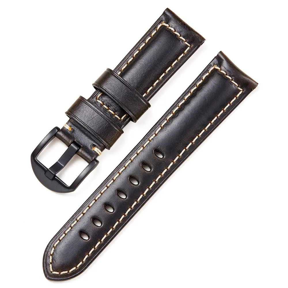 Premium Genuine Leather Watch Band - Calfskin Strap