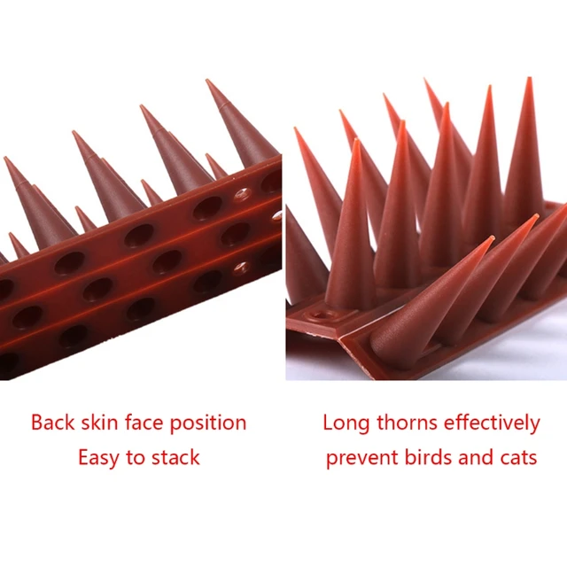 45 Cm -Es Madár Tüske -Tüskés Műanyag Taszító Elrettentő Lopásgátló Kerítés Kert Fali Tüskék Ellenőrző Kerti Kellékek - Image 4