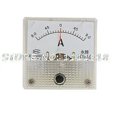 

Аналоговый измерительный прибор постоянного тока 1A 91C4 DC 0-1A в пластиковом корпусе