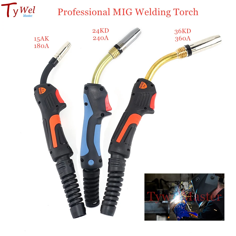 MIG Torch 24KD European Style Welding Gun Industrial Level Welding gas torch,welding torch