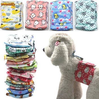 Cartoon Adjustable Dog Belly Band 1