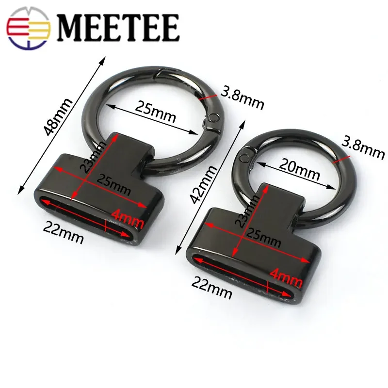 Versatile Detachable Metal Buckle for Handbag and DIY Crafts