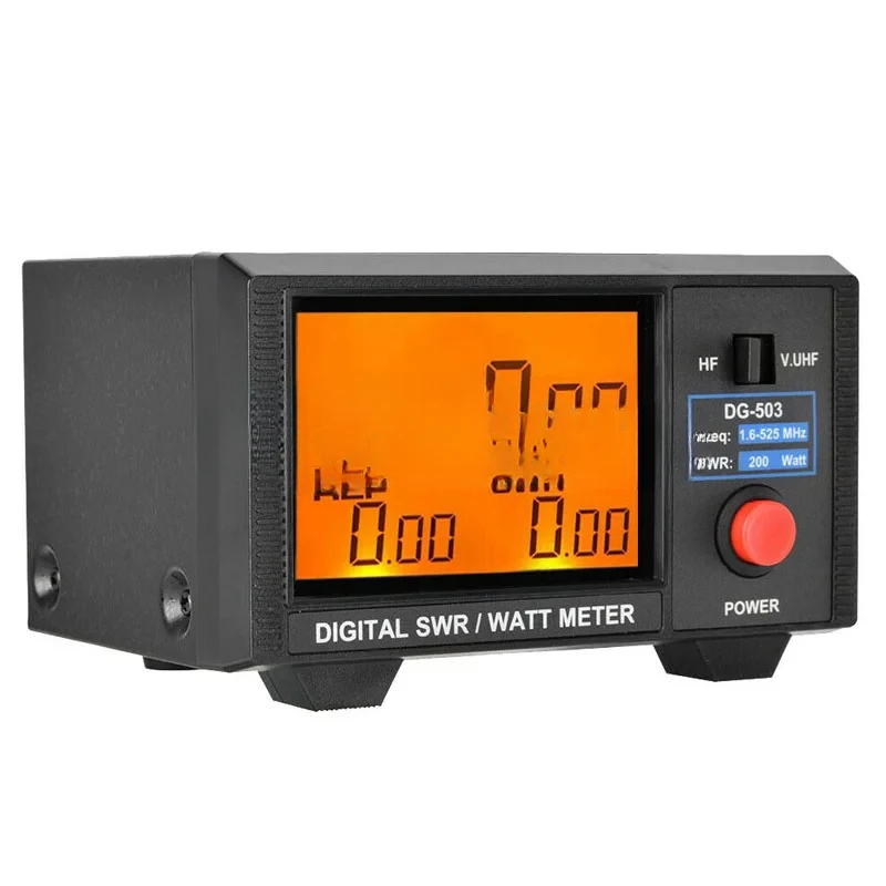 

NISSEI-503 Digital LCD 3,5 "короткий волновой стоящий УФ SWR & ваттметр 1,6-60 МГц/125-525 МГц для радиостанции
