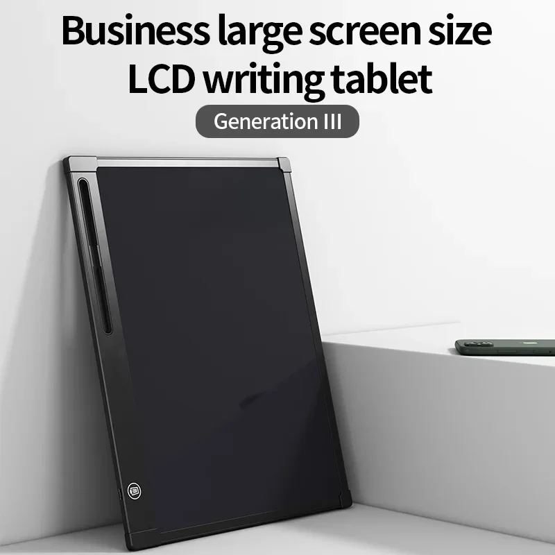 2023 LCD 화면 디지털 드로잉 태블릿 글쓰기 보드, 어린이 그래피티 장난감, 필기 패드, 그림 태블릿, 비즈니스 사무실, 15 인치