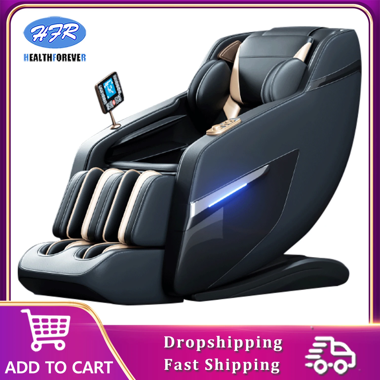 Zero Gravity Massage Chair 4d AI Voice Home Office Factory Electric Heating Kneading Cheaper Price  Foot roller Scraping Massage ce certified factory price electrical heating jacket for lab flask 500ml heating mantle